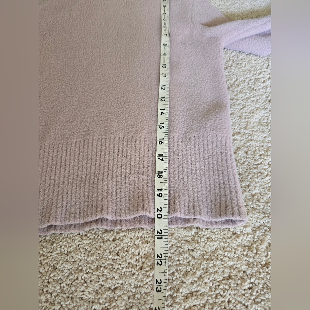 Zara Size Small Mock neck Womens Blush Pink Soft Sweater - Picture 3 of 6